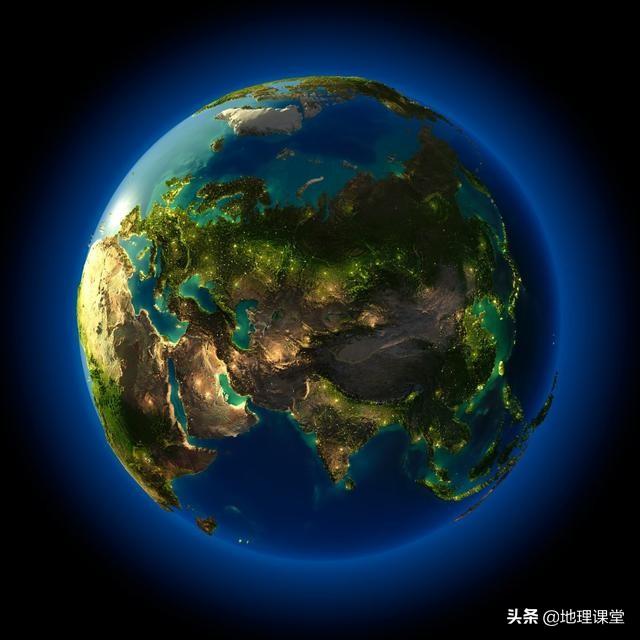 世界各大洲3d立体地形图
