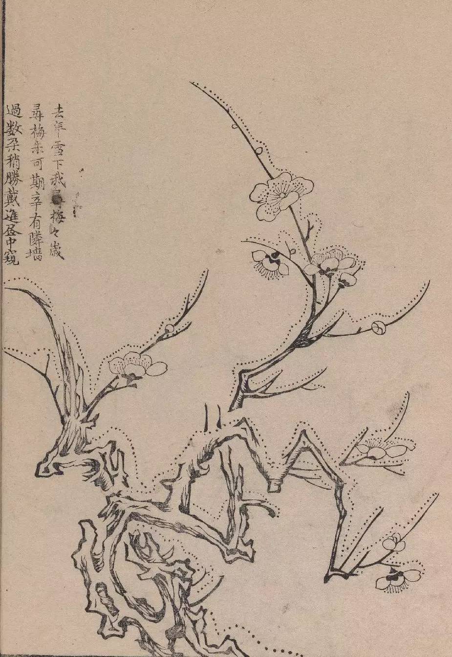 画谱精选集雅斋梅竹兰菊四谱1