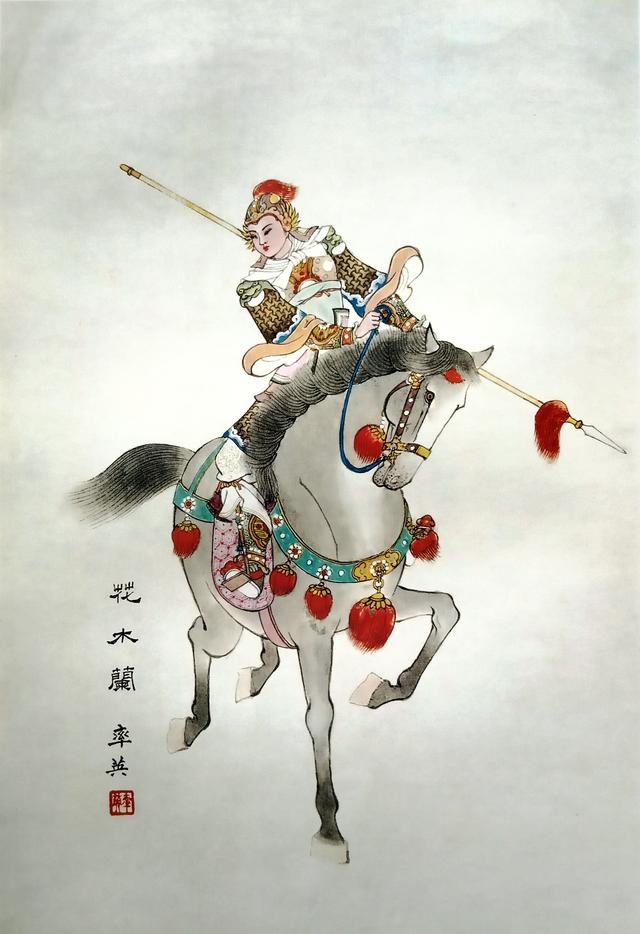 一组古典人物年画精选