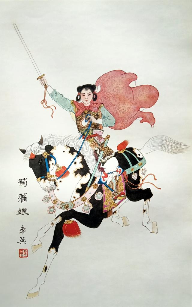 一组古典人物年画精选