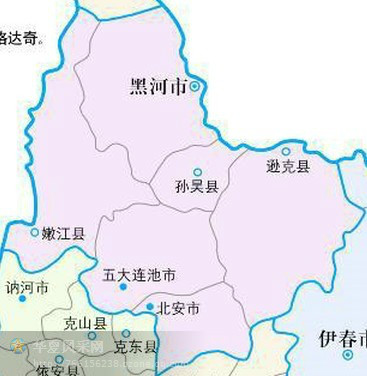 黑河市大兴安岭区