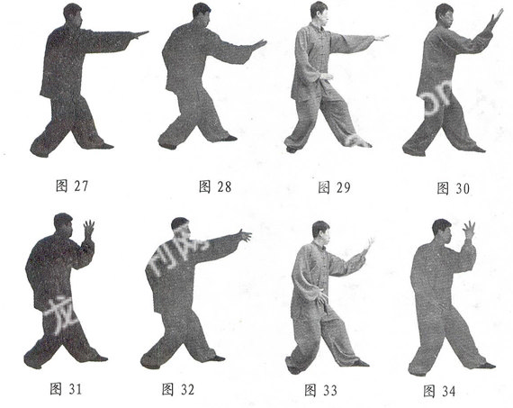 白猿通背拳前八手