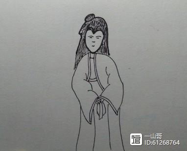 原一步一步教你怎麼畫古代美女