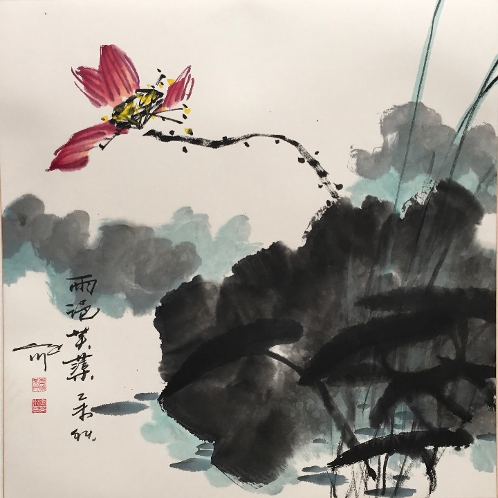 著名画家吴定川花鸟作品欣赏