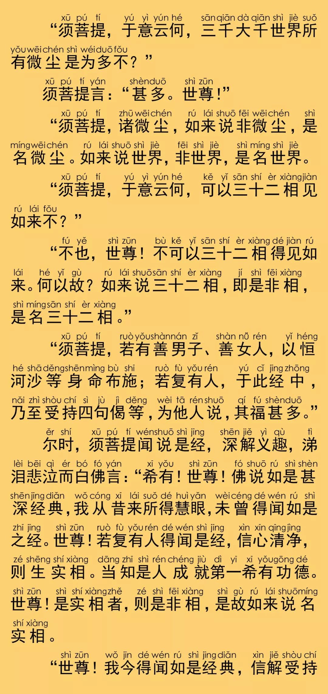 金刚般若波罗蜜经(简体注音版)