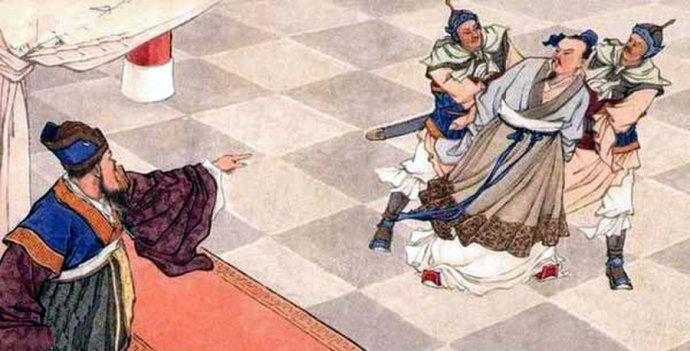 范雎龙在水中起凤从天外飞