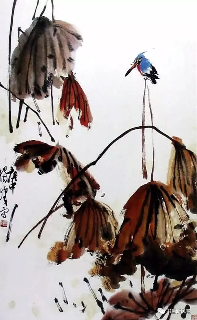 十大名家画残荷