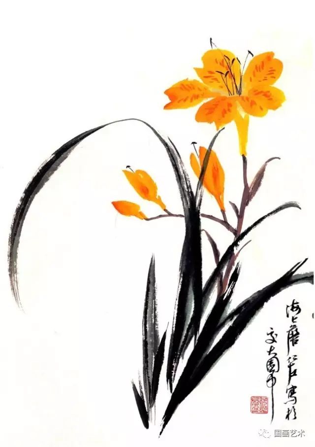 图文教程中国画入门之写意花鸟