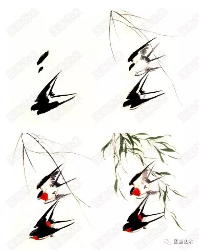 图文教程中国画入门之写意花鸟