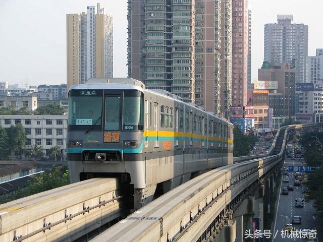 重庆单轨铁路图片