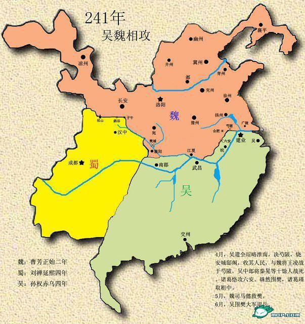 最地图,10分钟欣赏三国兴亡(18幅地图)