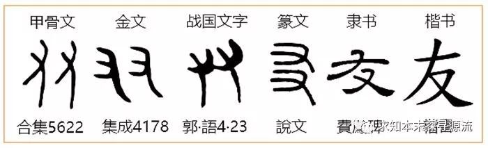 细说汉字至亲好友说友