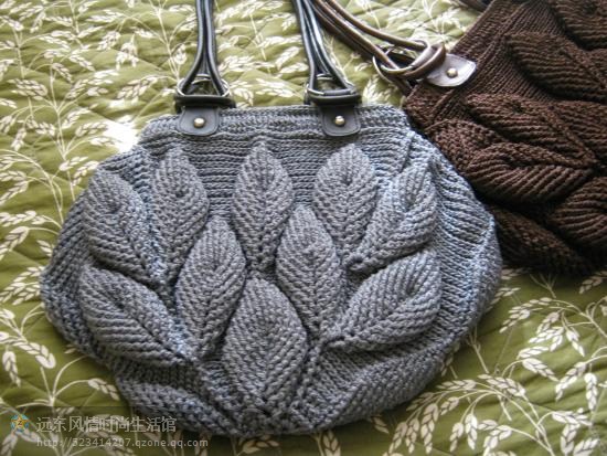 【包包教程】钩的树叶包