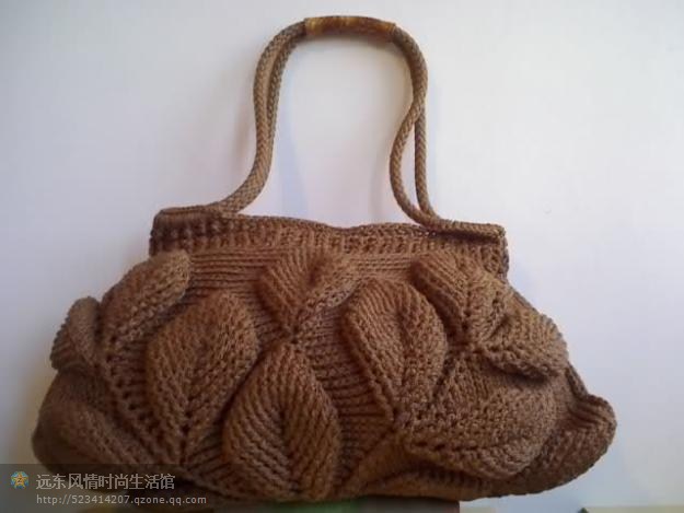 【包包教程】钩的树叶包