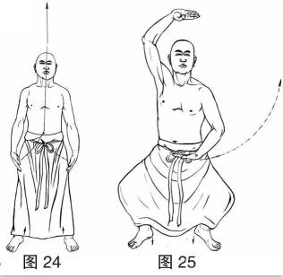 少林武功先天罗汉拳十八手图解