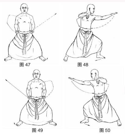 少林武功先天罗汉拳十八手图解