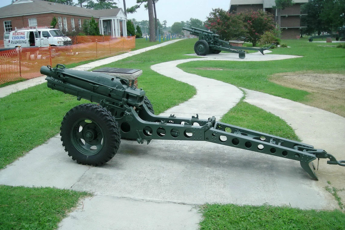 另类杰作之---美国m1式75mm榴弹炮