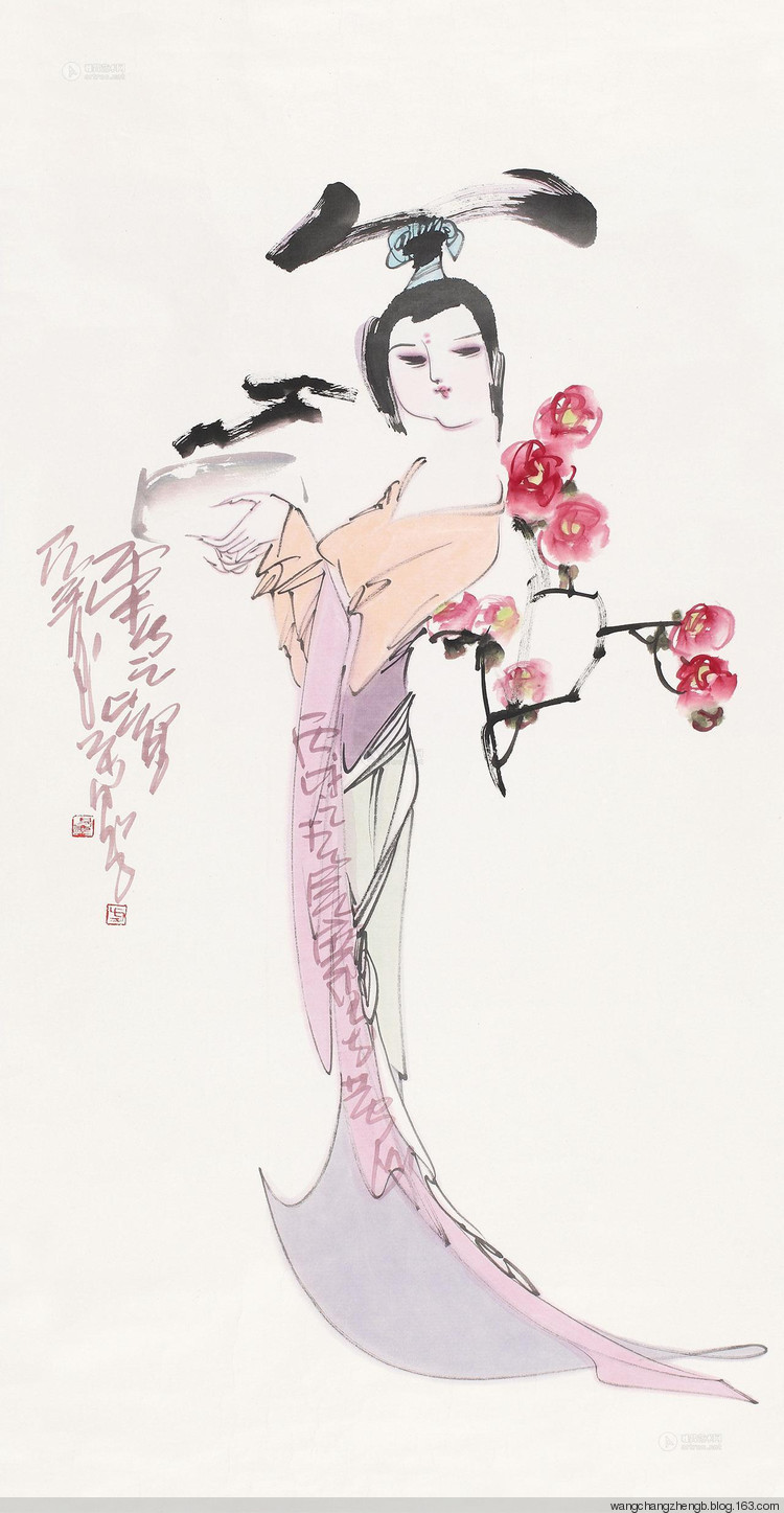 中国绘画人物篇1953