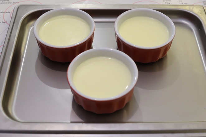 牛奶布丁aca北美电器的做法