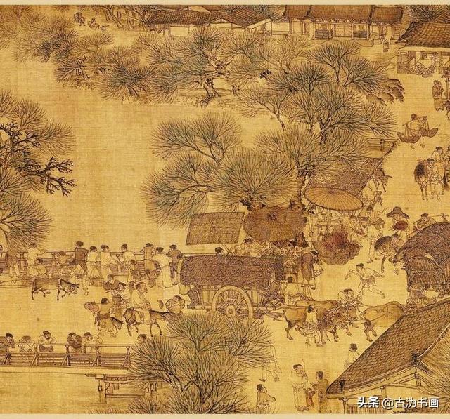 清明上河图全高清大图宋张择端和清摹本