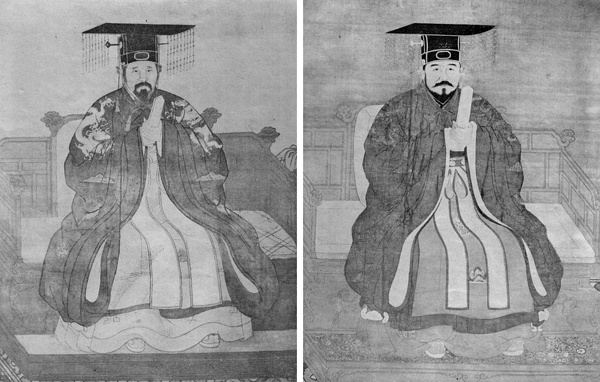 洪武元年即拟定了皇太子和诸王的冠服,当时的方案是:"(诸王)服衮冕