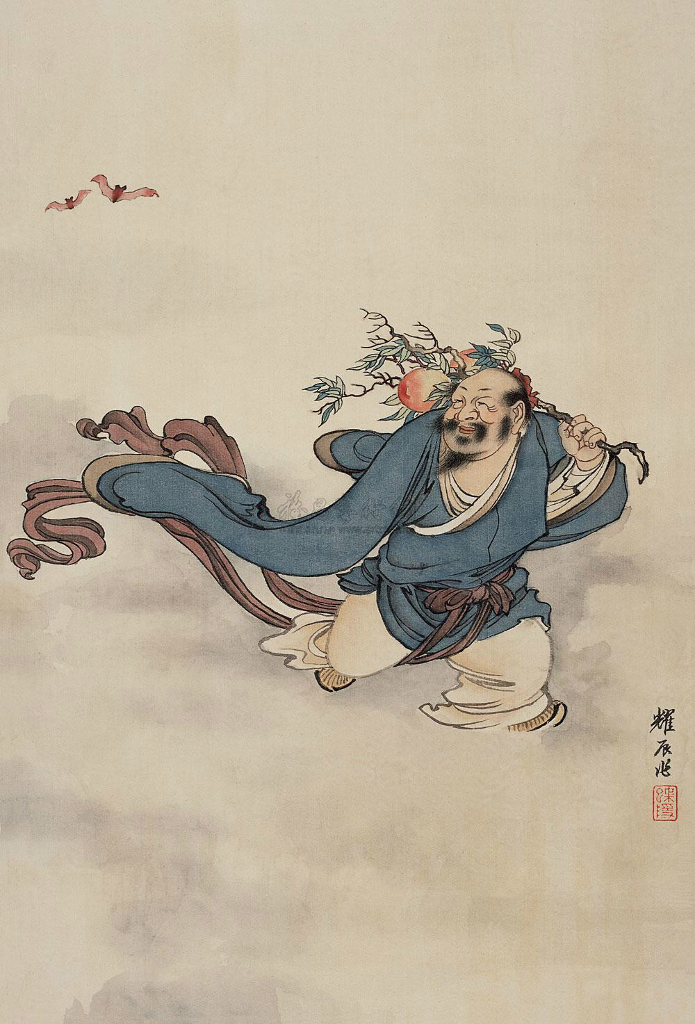 中国近代画派京津画派之刘奎龄