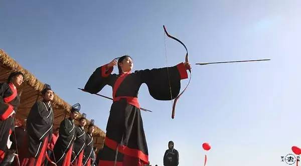 即通过射箭,决定胜负.