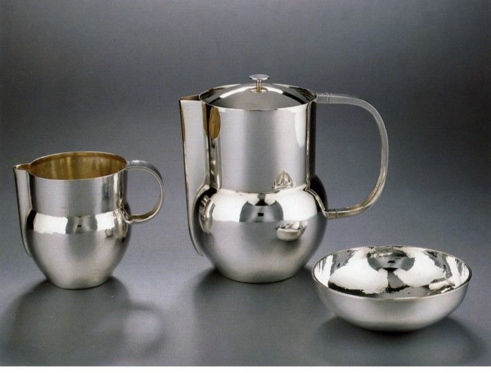 咖啡具karl muller,1929年包豪斯金属车间生产的茶壶 玛丽安·布朗特