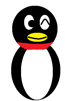 windows10自带画图软件实例教程十一画qq企鹅