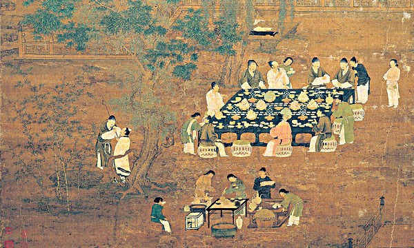古代名画中的茶故事看历史上的喝茶情景吃茶去