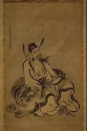 狩野探幽 :孙思邈图狩野常信 寒山拾得图接下来是浮世绘鬼才——歌川