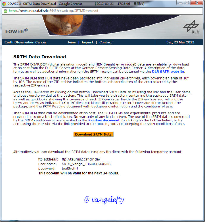 srtmastergdem等全球数字高程数据dem下载方式简介