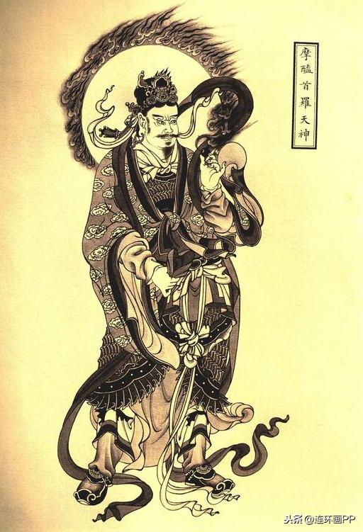 二十四诸天之摩醯首罗天神二十四诸天之紧那罗王二十四诸天之金刚蜜迹