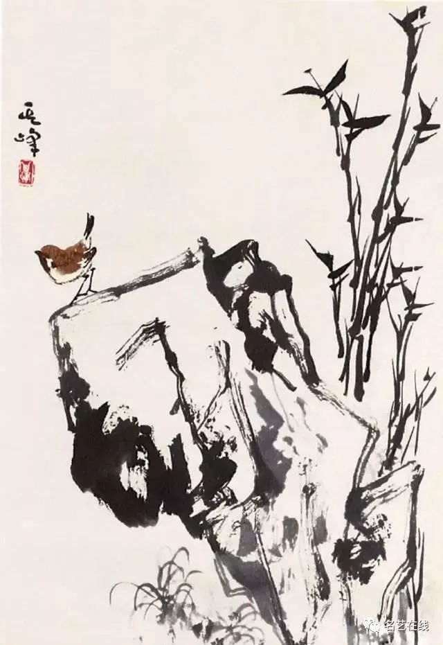 孙其峰画的这些石头鸟儿精妙绝伦