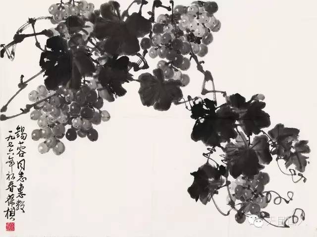 画友之家技法篇国画写意葡萄步骤画法好实用