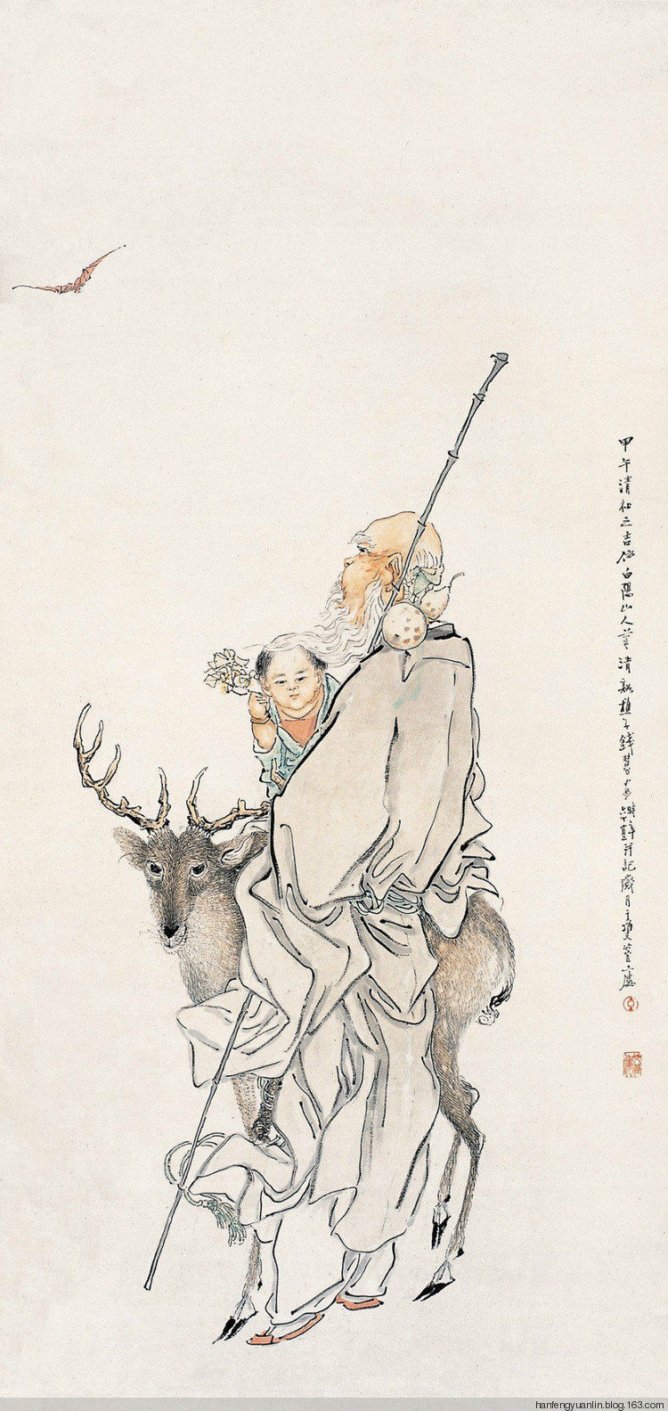 钱慧安人物画作品欣赏(上)