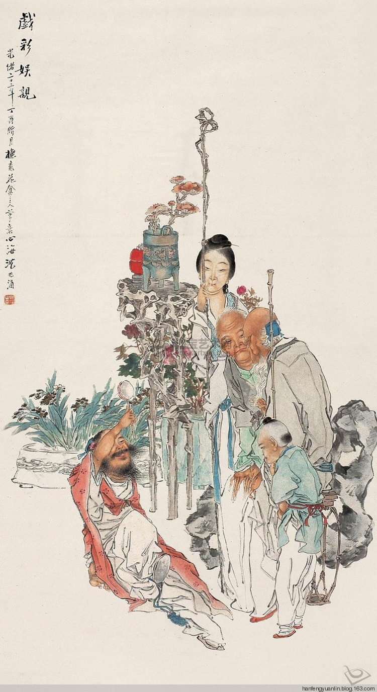 钱慧安人物画作品欣赏(上)