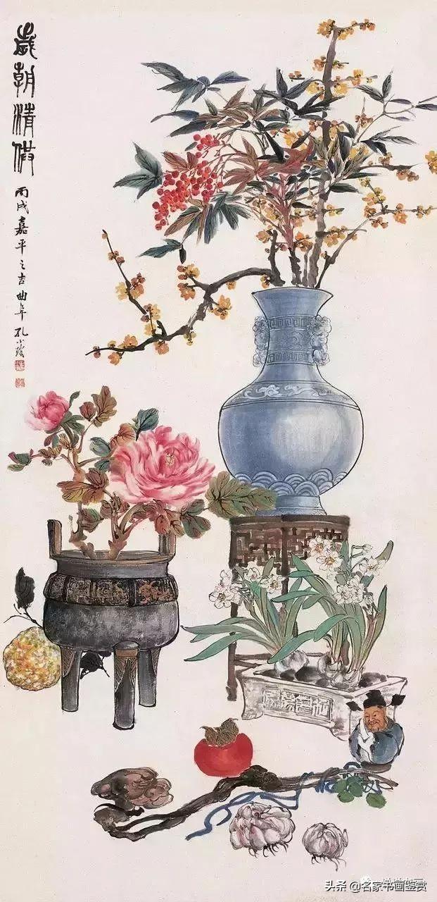 188幅岁朝清供图典雅别致见者平安如意