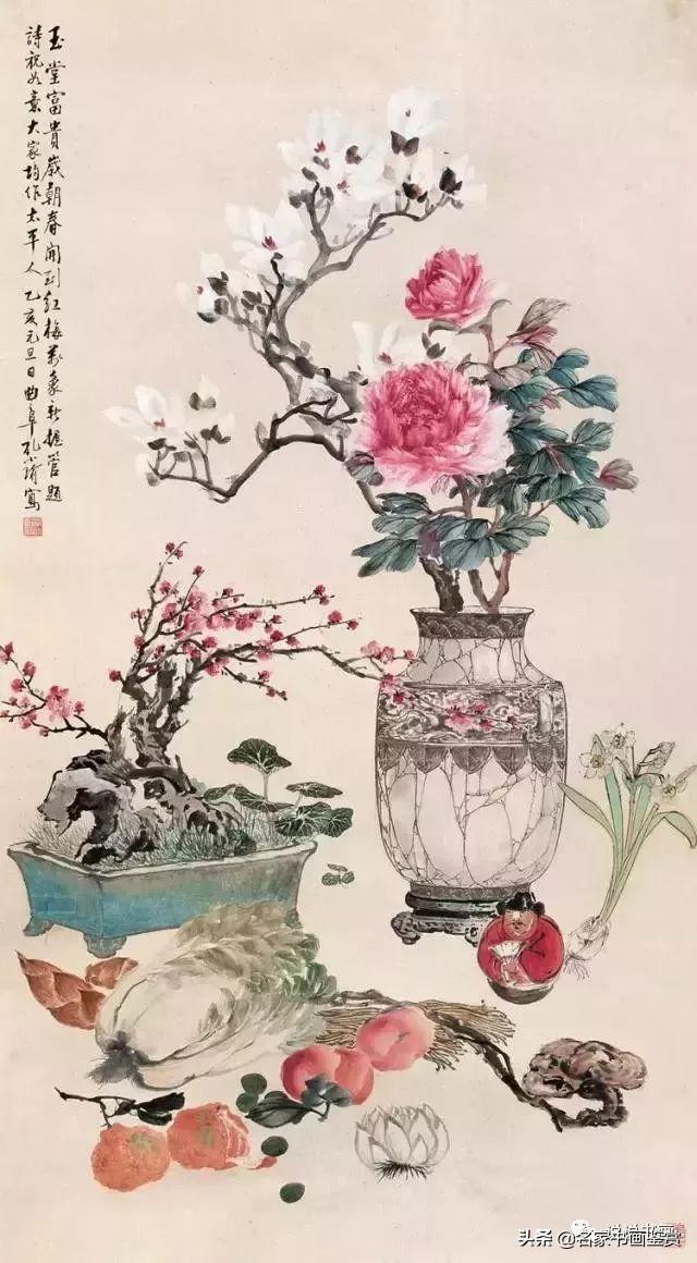 188幅岁朝清供图典雅别致见者平安如意