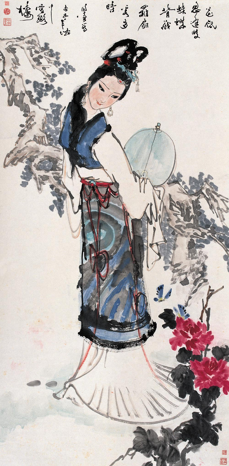 陈衍宁国画作品历史人物篇