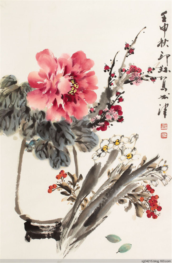 国画萧朗作品精选集4