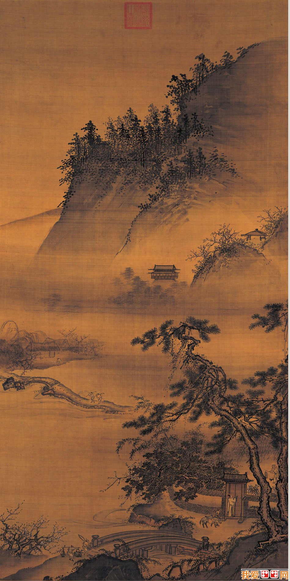 明代画家戴进山水画作品赏析