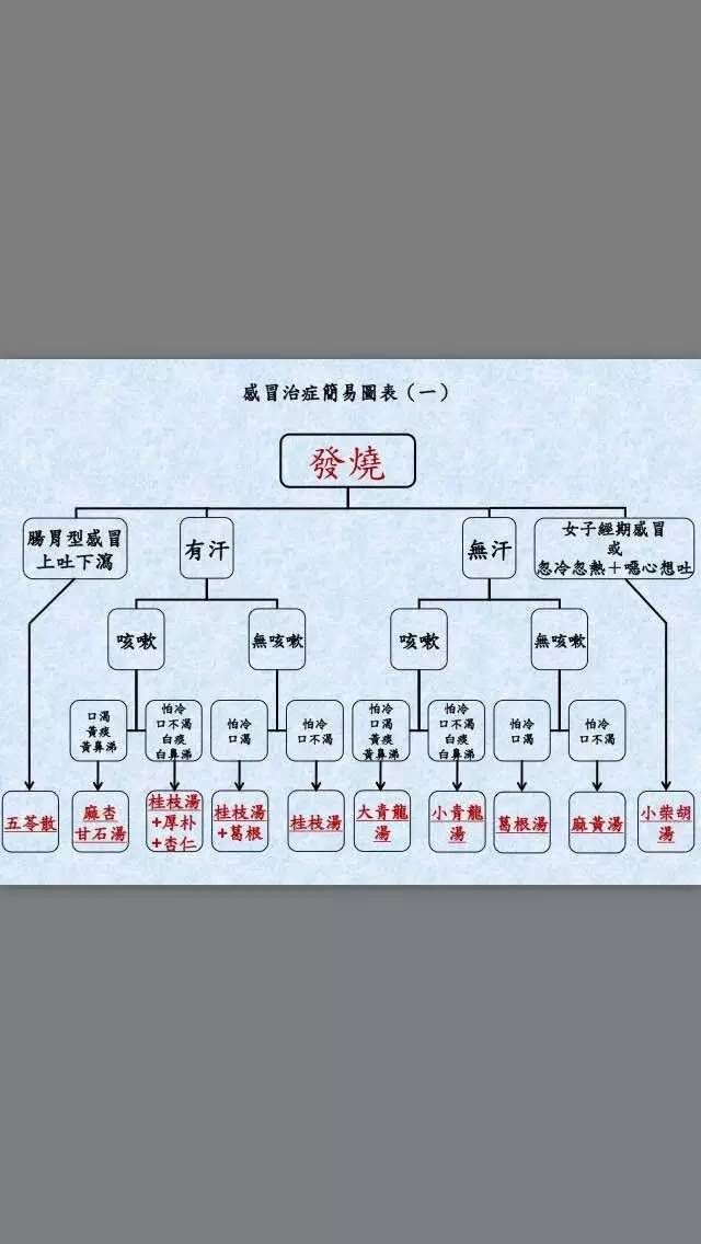 倪海廈感冒八大經方