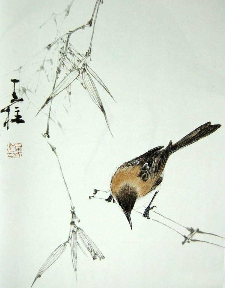 秦天柱国画作品欣赏