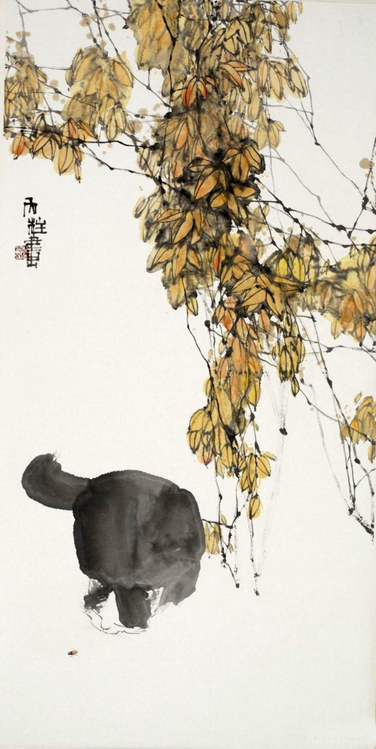 秦天柱国画作品欣赏