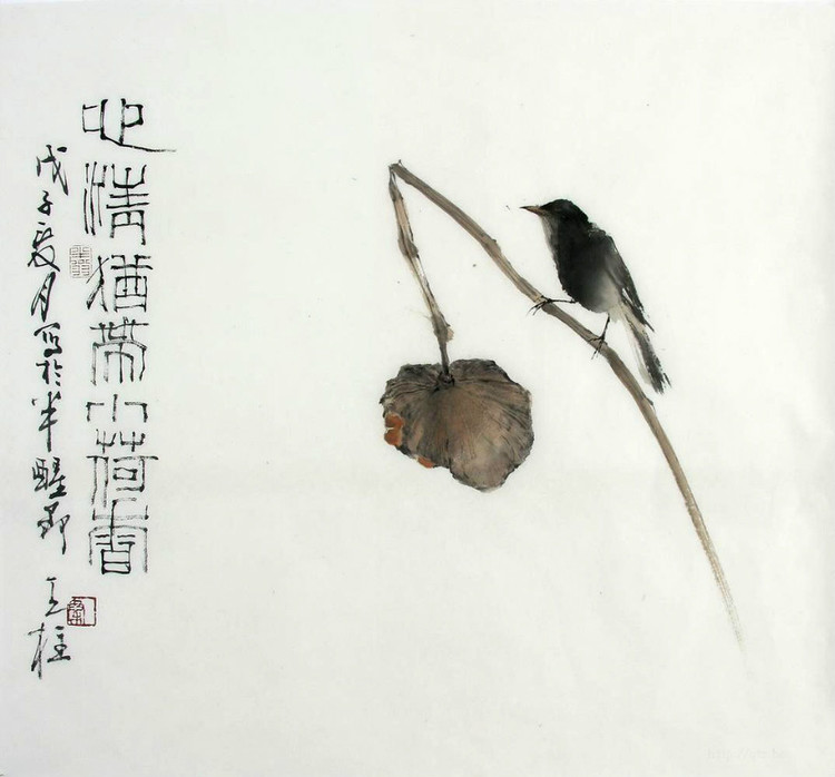 秦天柱国画作品欣赏