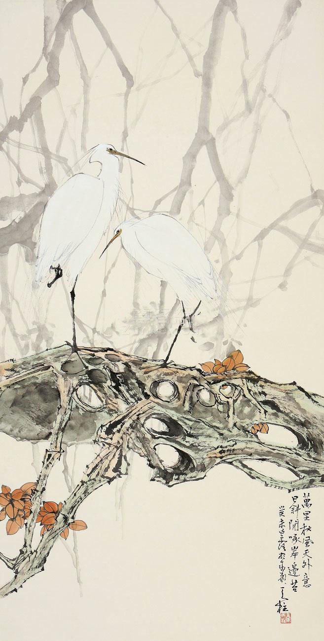 秦天柱国画作品欣赏