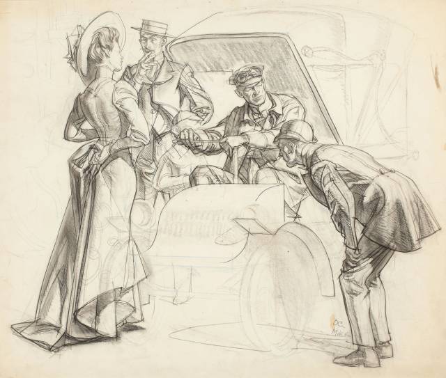 每一幅素描,都当创作来画