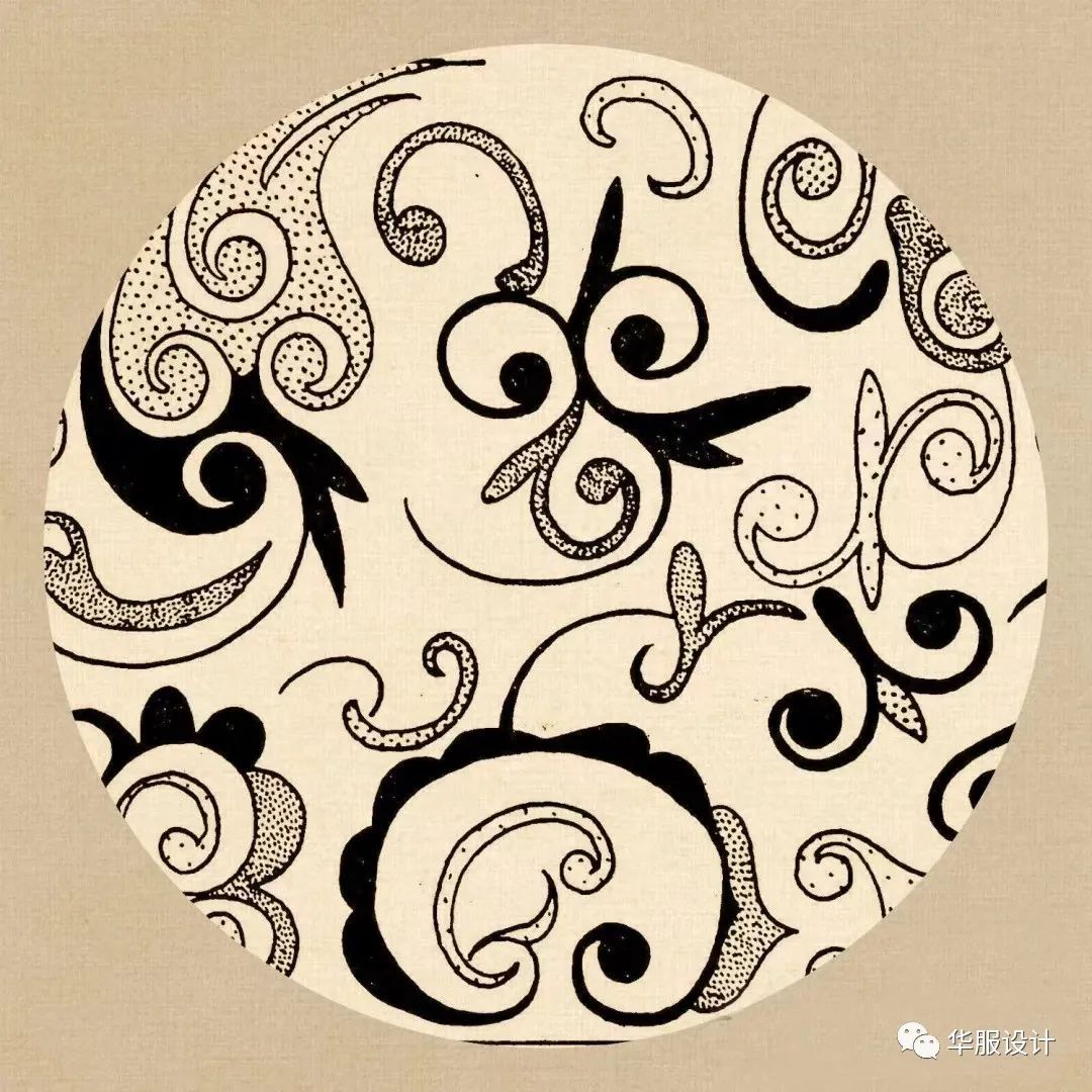 中国传统吉祥纹样图案线稿素材