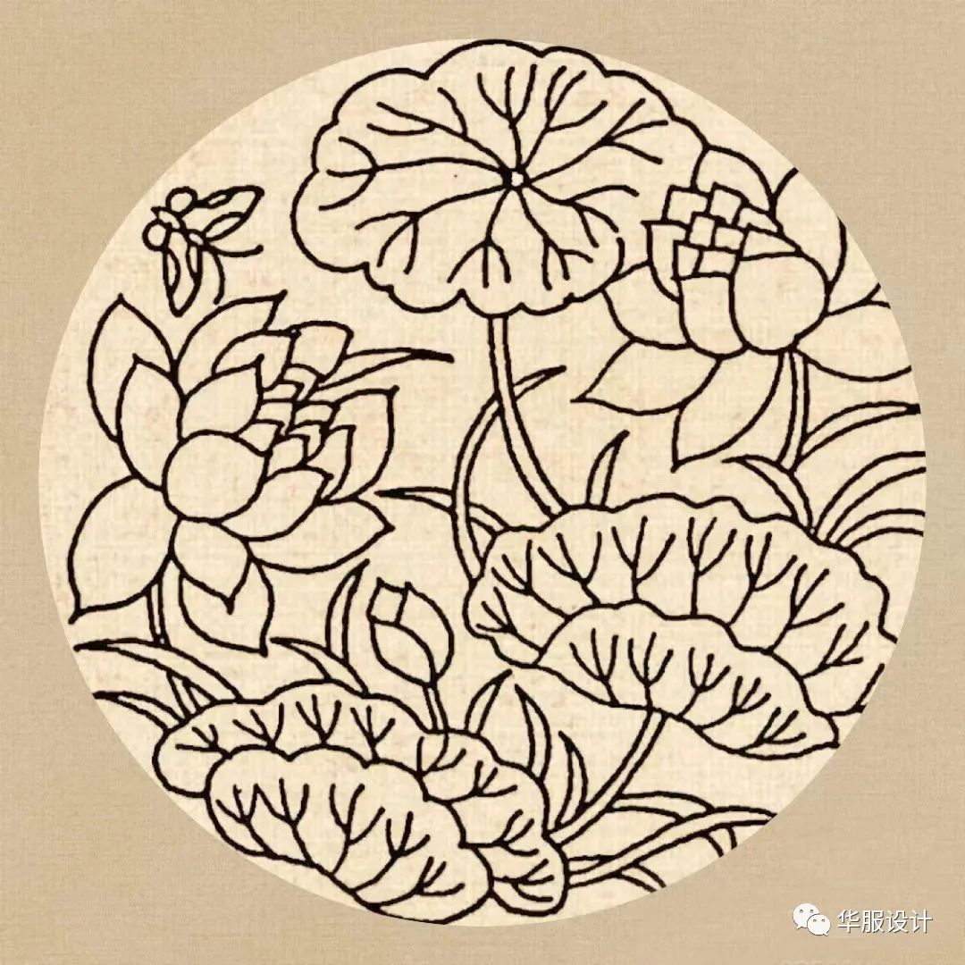 中国传统吉祥纹样图案线稿素材